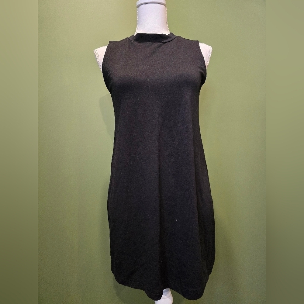 Eileen Fisher Black Sleeveless Dress Size PP/PTP